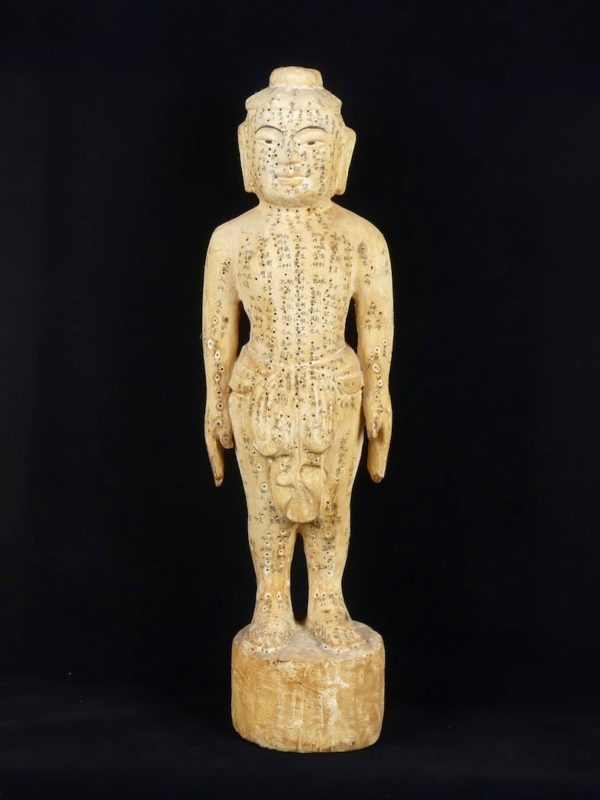 Statue chinoise acupuncture H (face)