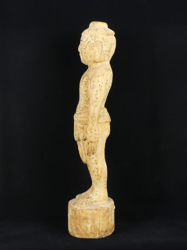 Statue chinoise acupuncture H (profil)