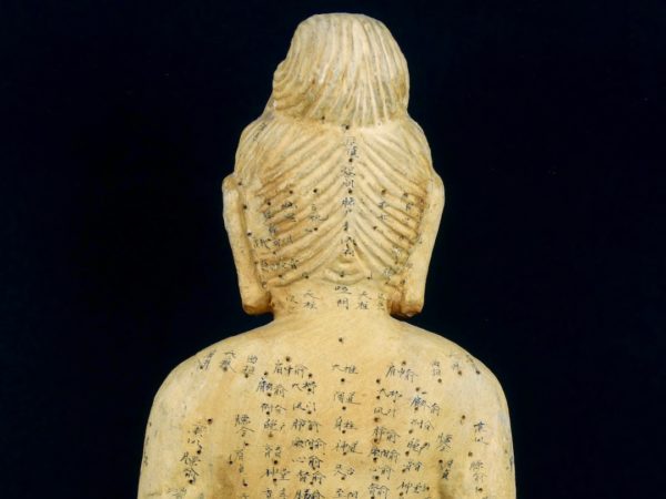 Statue chinoise acupuncture F (détail)