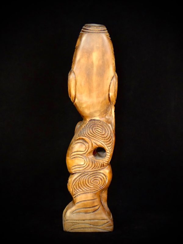 Statue Maori (dos)