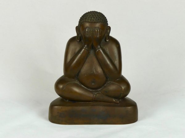 Buddha en bronze