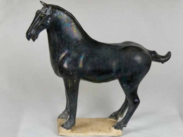 cheval en céramique (profil)