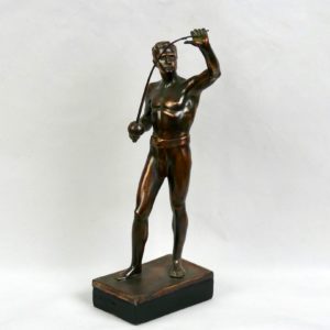Escrimeur en bronze
