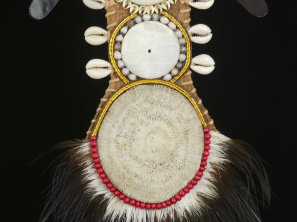 Plastron Papou (détail)