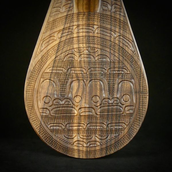 Pagaie polynésienne (détail)