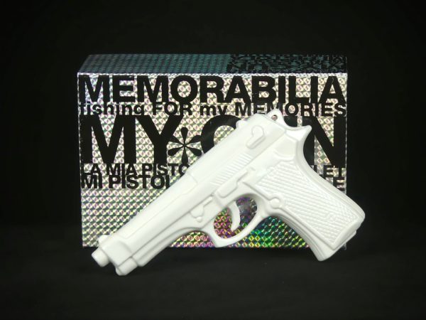 Pistolet porcelaine
