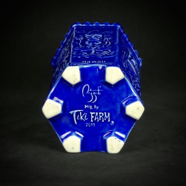 Vase hexagonal Tiki Farm (dessous)
