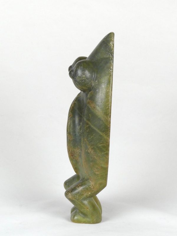 Statuette en jadéite (profil)