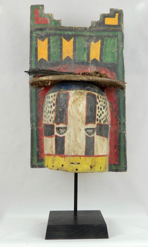 Masque Kachina Hopi à Tabletta (face)