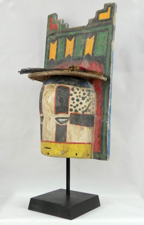 Masque Kachina Hopi à Tabletta (3/4)