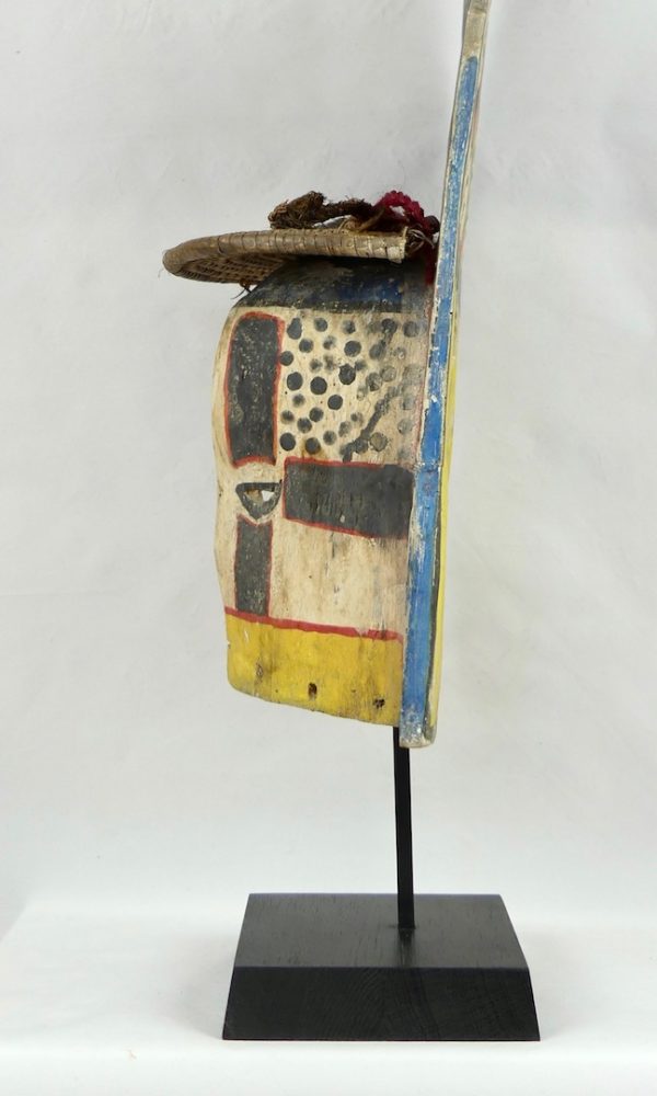 Masque Kachina Hopi à Tabletta (profil)