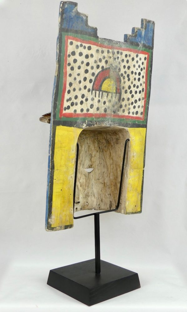 Masque Kachina Hopi à Tabletta (3/4 dos)