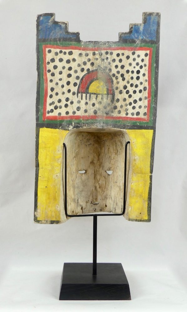 Masque Kachina Hopi à Tabletta (dos)