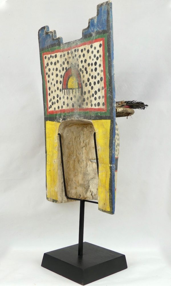 Masque Kachina Hopi à Tabletta (3/4 dos 2)
