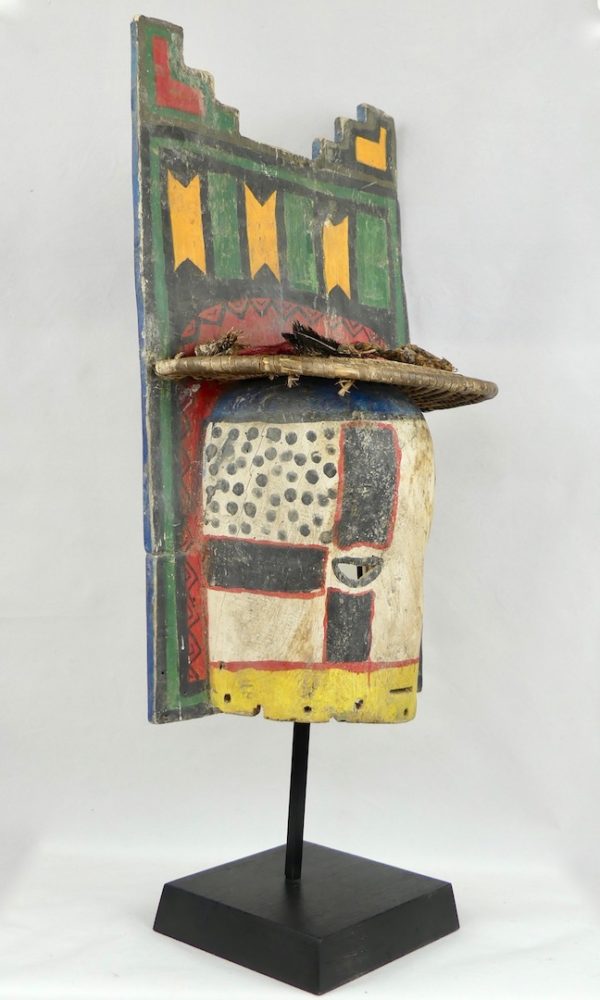 Masque Kachina Hopi à Tabletta (3/4 2)