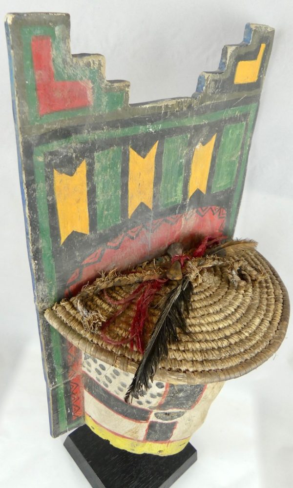 Masque Kachina Hopi à Tabletta (dessus)
