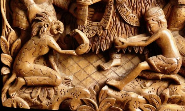 Bas-relief Barong (détail 2)