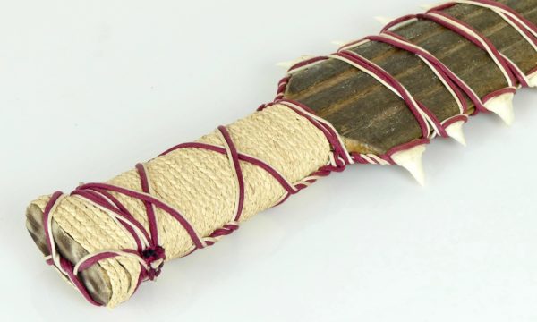 Grande épée Hawaïenne (détail manche)