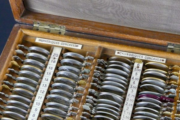 coffret ophtalmologie (verres - détail 1)