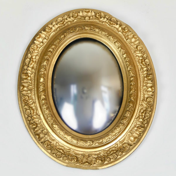 Miroir oval œil de sorcière