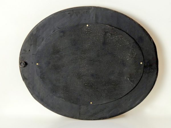 Miroir oval œil de sorcière (dos)
