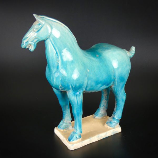Cheval bleu (3/4 2)