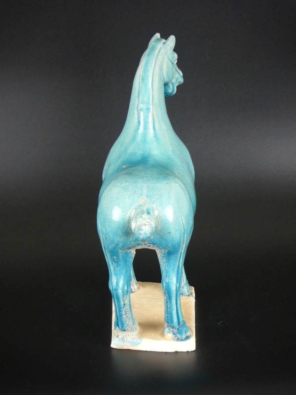 Cheval bleu (dos)