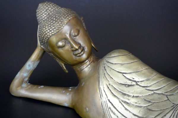 Bouddha couché (détail)