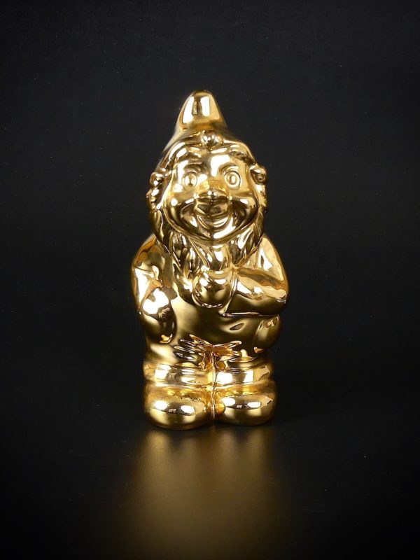 Nain de jardin en porcelaine (face)