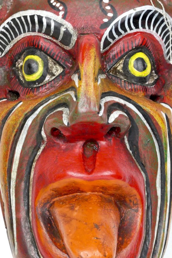 Diable du Bhoutan (détail)