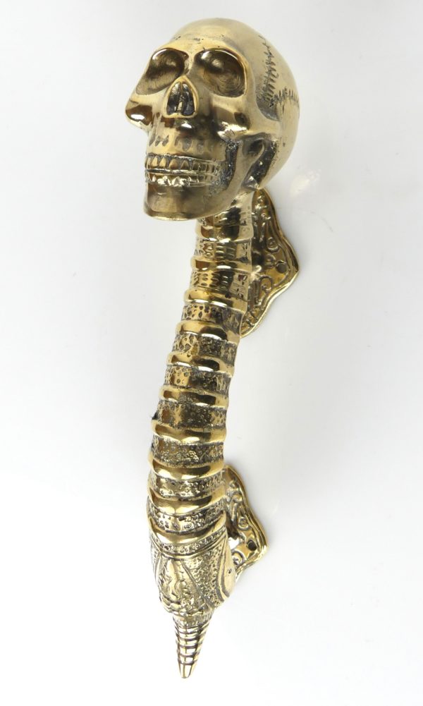 Petite poignée de porte Skull (3/4)