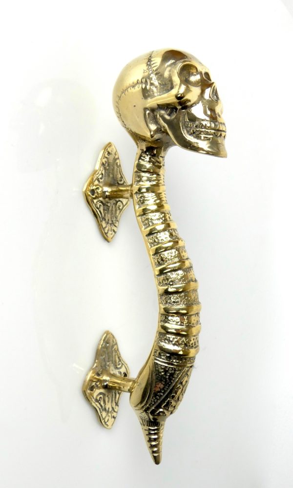 Petite poignée de porte Skull (profil 2)