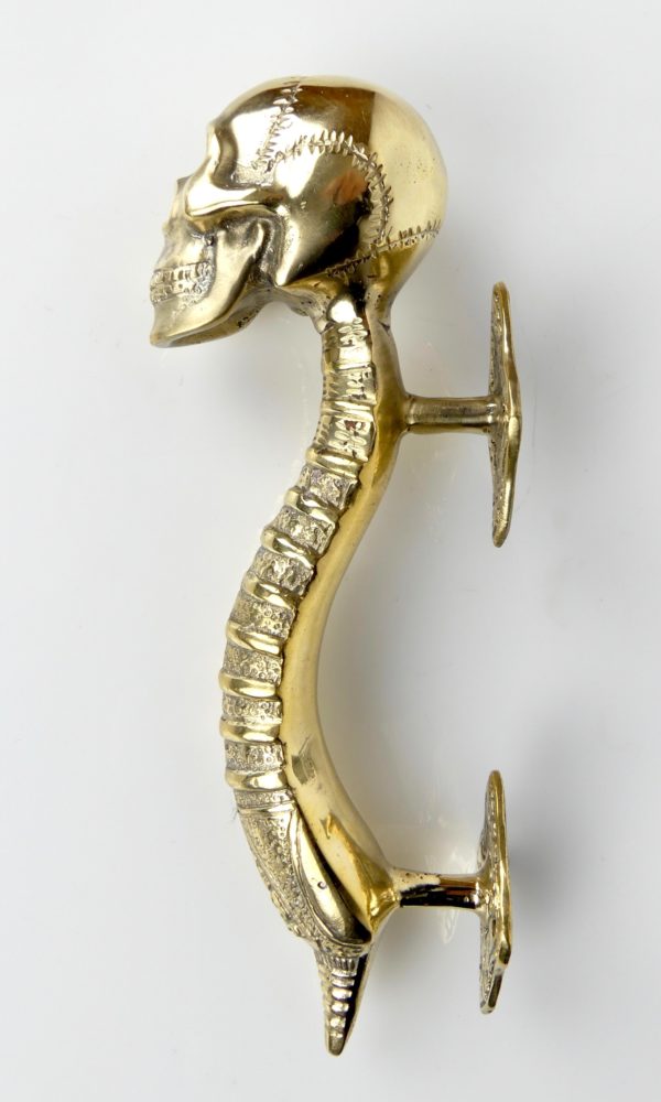 Petite poignée de porte Skull (profil 3)