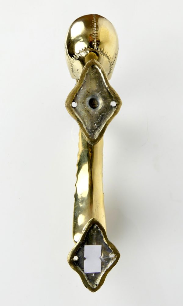 Petite poignée de porte Skull (dos)
