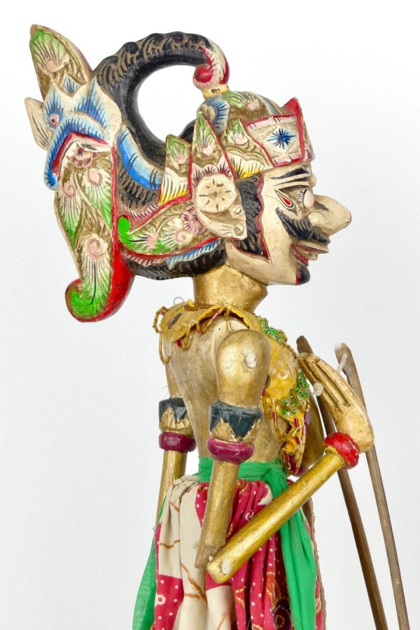 Marionnette Prince Wayang Golek (détail profil)