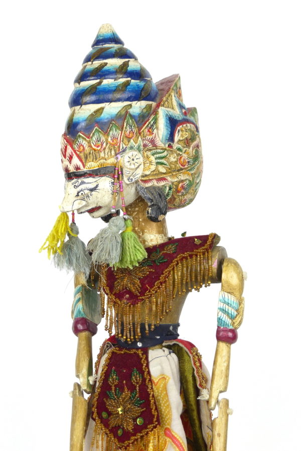 Marionnette Princesse Wayang Golek (détail 3/4)