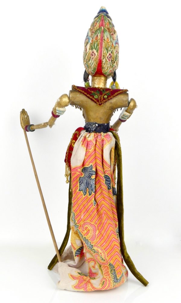 Marionnette Princesse Wayang Golek (dos)