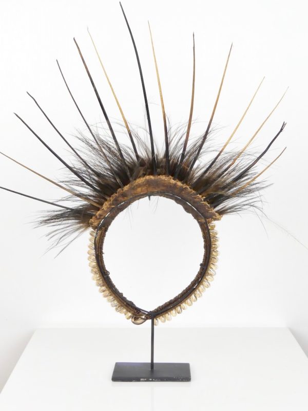 Collier à plumes papou (dos)