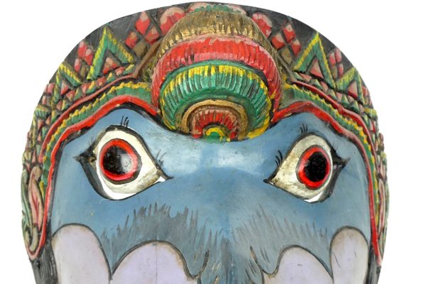 Masque d’oiseau Topeng (détail)