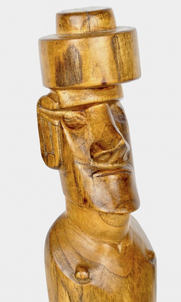 Petit Moaï au Pu-Kao (portrait 3/4)