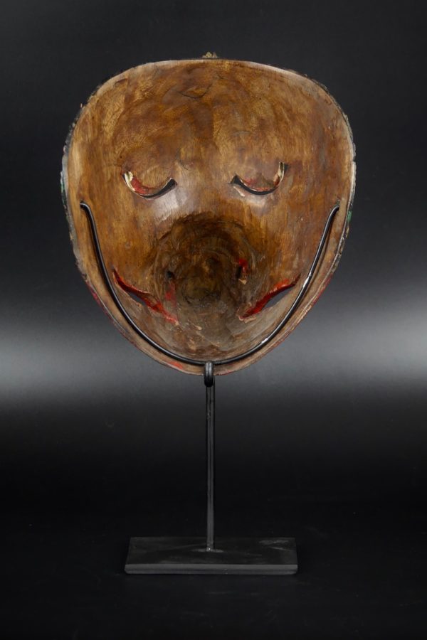 Masque Topeng rouge d’oiseau (dos)
