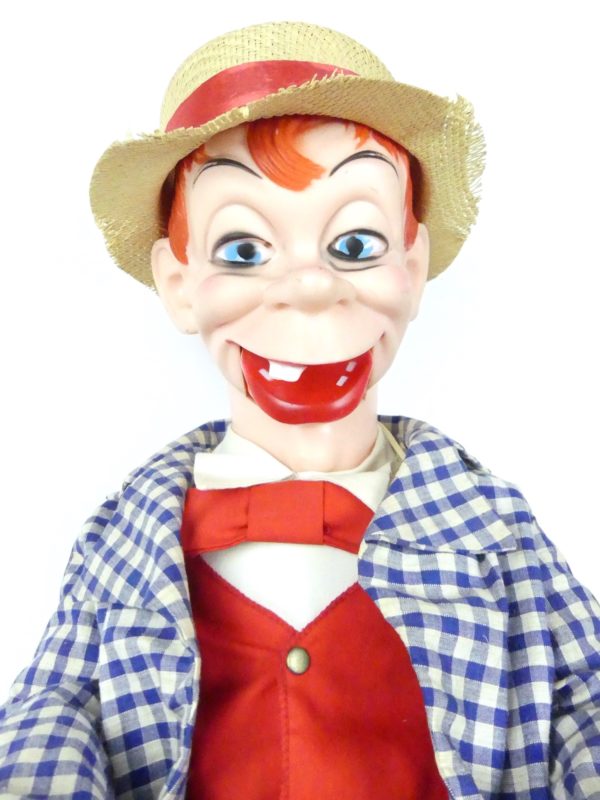 Marionnette de ventriloque Mortimer Snerd (face)
