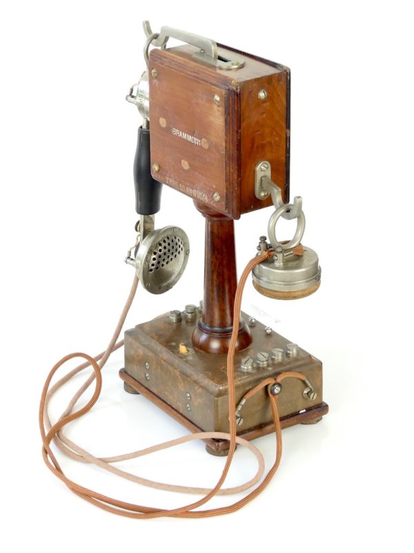 Téléphone Grammont ancien de 1922