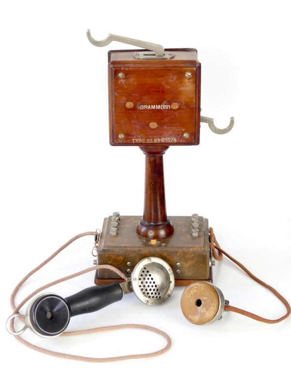 Téléphone Grammont ancien de 1922 – Image 4
