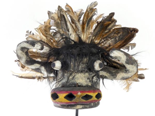 Masque heaume Wakas Kachina Hopi