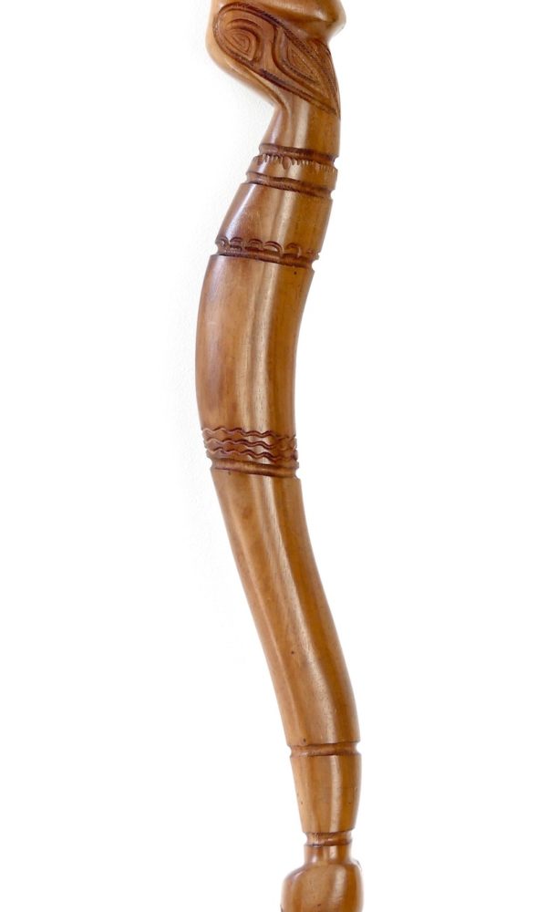 Grande herminette courbée (manche)