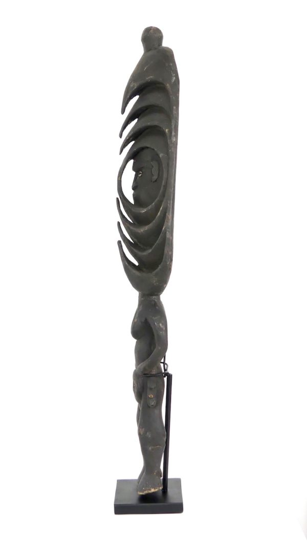 Sculpture d’ancêtre Minsinki (profil)