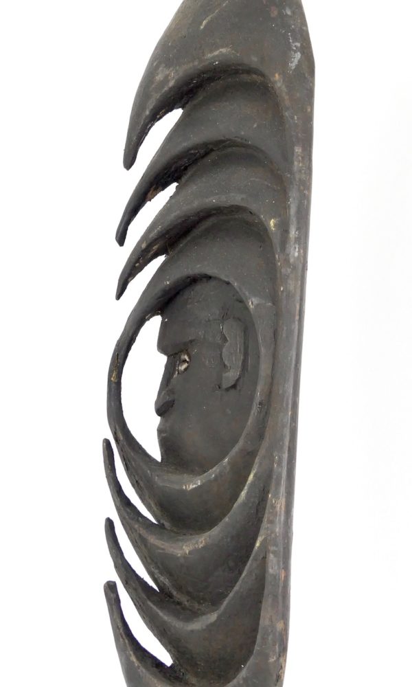 Sculpture d’ancêtre Minsinki (tête profil)