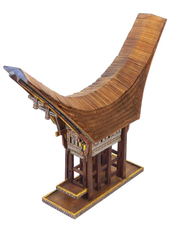 Maquette Tongkonan Toraja (3/4)