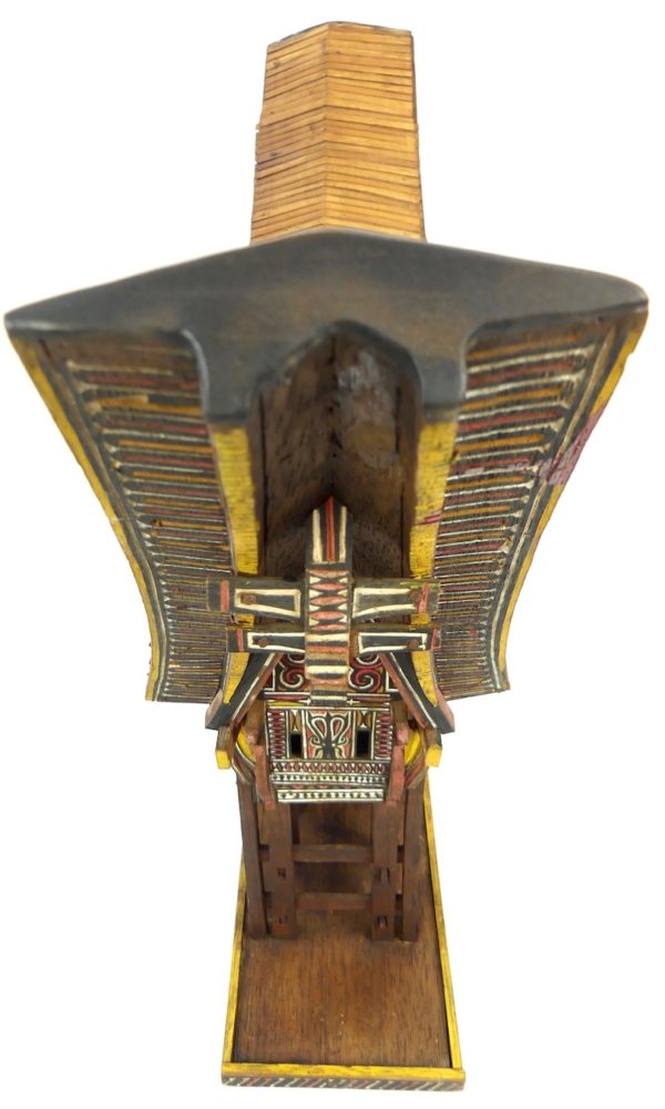 Maquette Tongkonan Toraja (détail)